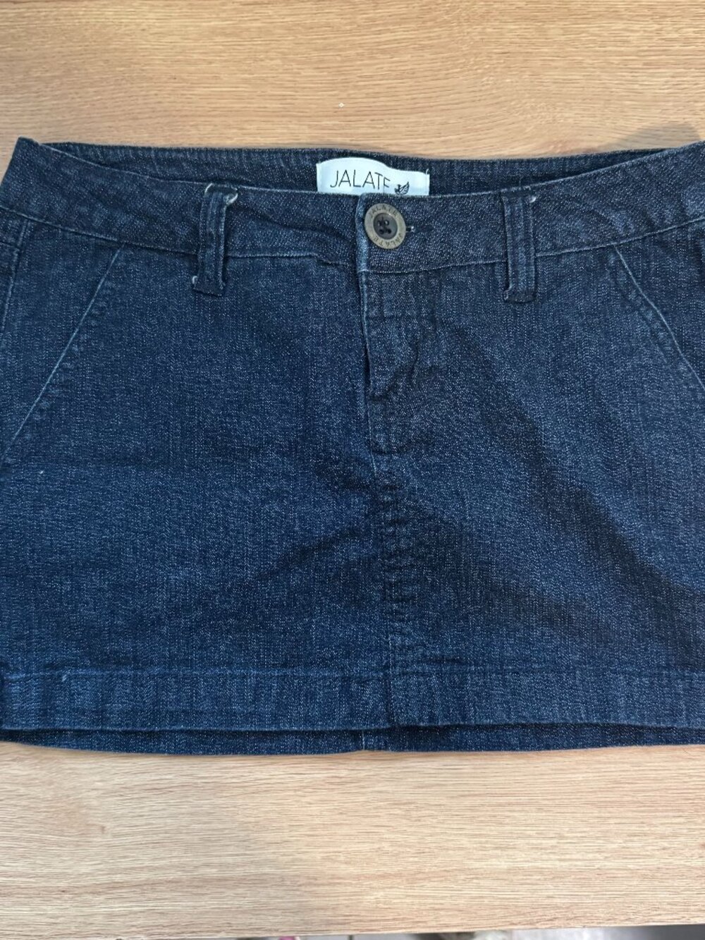 Jalate Jeans Size 3 Dark Wash Denim Mini Skirt Stretch